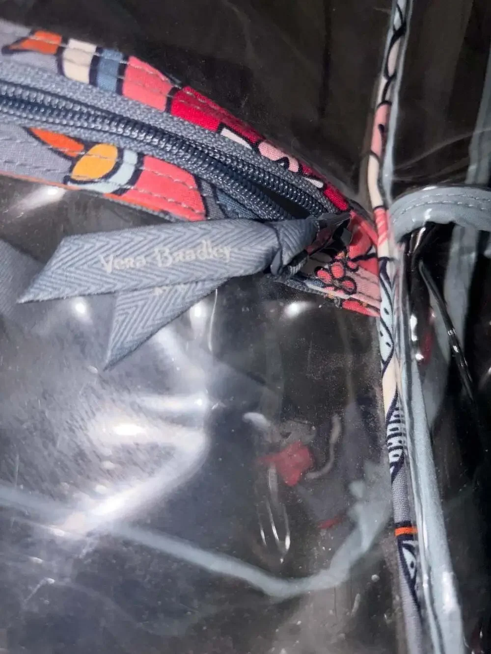 Vera Bradley Clear Backpack Floral